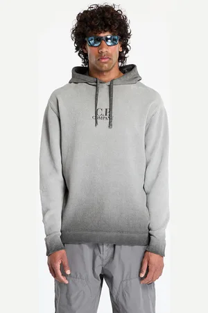C.P. Company Bluza Chenille Cotton Hooded Knit L