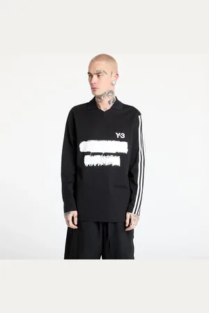 Y-3 T-shirt Graphic Logo Long Sleeve Top UNISEX L
