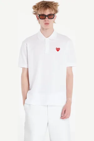 Comme des Garçons T-shirt Emblem Knit Short Sleeve Tee UNISEX XXL