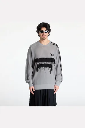 Y-3 Sweter Graphic Knit Crew Sweatshirt M