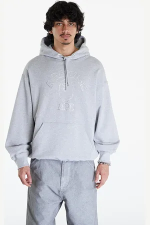 A Bathing Ape Bluza Rhinestone College Pullover Hoodie XXL