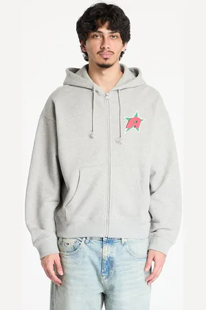 AWAKE NY Bluza Star A Zip Up Hoodie L