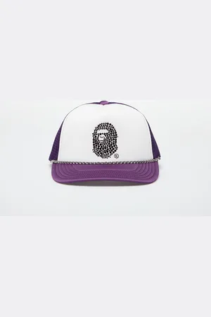 A Bathing Ape Czapka x SWAROVSKI Rhinestone Ape Head Mesh Cap M Universal