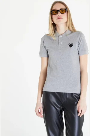 Comme des Garçons T-shirt Heart Logo Polo Short Sleeve Tee M