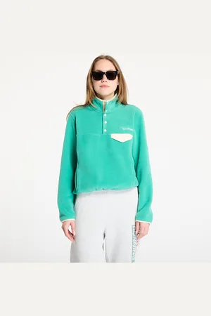 Sporty & Rich Bluza Serif Logo Polar Sweatshirt UNISEX / L