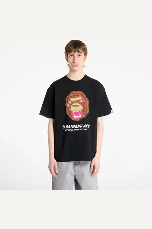 A Bathing Ape T-shirt Embroidery Style Souvenir Logo Tee UNISEX S