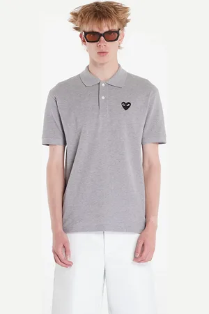 Comme des Garçons T-shirt Emblem Knit Short Sleeve Tee UNISEX L