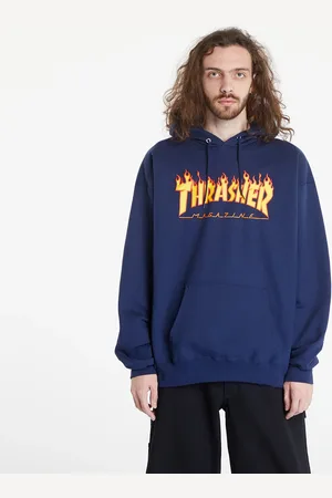 Thrasher Flame Logo Hoodie L