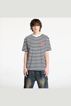 MARCELO BURLON T-shirt County Goth Stripe Boxy Tee / L