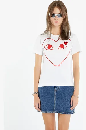 Comme des Garçons T-shirt Heart Logo Short Sleeve Tee L