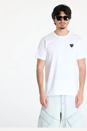 Comme des Garçons T-shirt Emblem x Rhinestone T-Shirt UNISEX / L