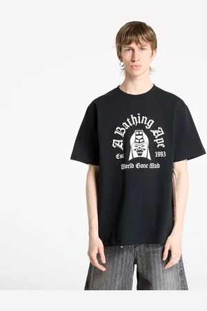 A Bathing Ape T-shirt Mad General College Tee UNISEX L