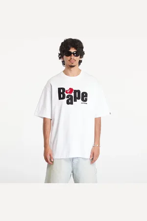 A Bathing Ape T-shirt Heart Ape Head Relaxed Fit Short Sleeve Tee XL