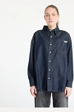 Calvin Klein Koszula Jeans Oversized Long Sleeve Shirt M