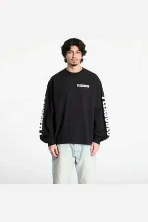 Pleasures T-shirt Impact Staff Long Sleeve T-Shirt L