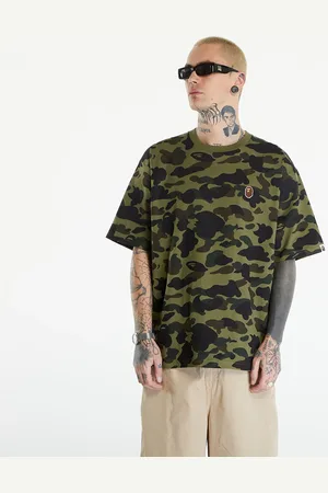 A Bathing Ape T-shirt 1St Camo One Point Tee リラックス S