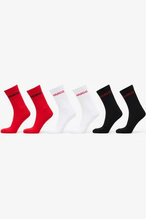HUGO BOSS Rib Logo Socks 6-Pack 43-46