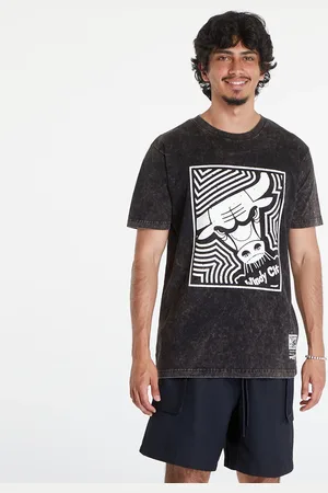 Mitchell & Ness T-shirt NBA Destination Leisure SS Premium Graphic Tee Chicago Bulls L