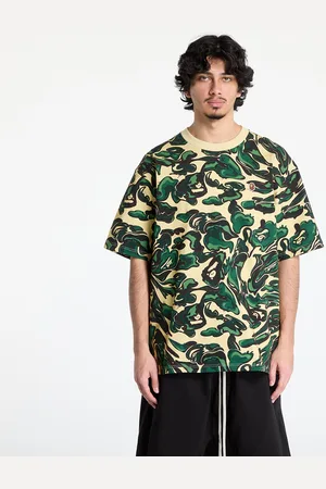 A Bathing Ape T-shirt Marbling Camo One Point Relaxed Fit Tee UNISEX L