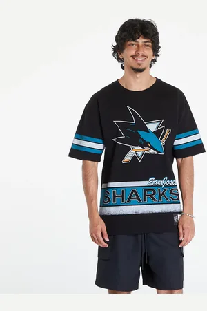Mitchell & Ness T-shirt NHL Fashion Oversized SS Tee Current Logo San Jose Sharks L
