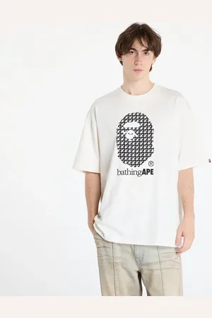A Bathing Ape T-shirt Sta Houndstooth By Bathing Ape Relaxed Fit Tee M XL