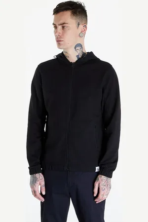 Calvin Klein Bluza Jeans Woven Tab Zip Through M