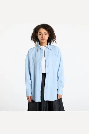 Calvin Klein Koszula Jeans Oversized Longsleeve Shirt L