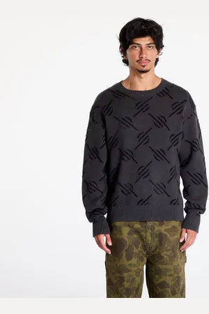 Daily paper Sweter Tevin Monogram Knit Sweater L
