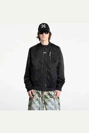 Palm Angels Bomber Curved Logo Bomber / 52