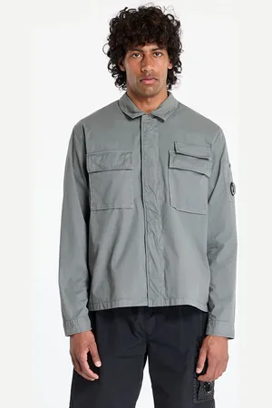 C.P. Company Kurtka Organic Gabardine Utility Lens Shirt L