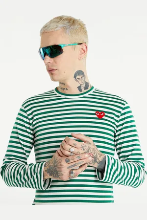 Comme des Garçons T-shirt Long Sleeve Tee UNISEX / White L