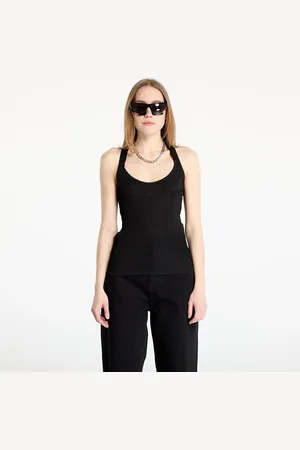 OFF-WHITE Top Light Rib Alla Top / L