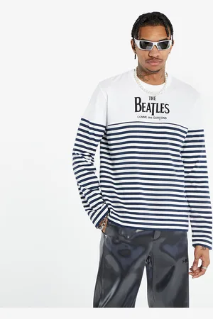 Comme des Garçons T-shirt Comme des Garçons x The Beatles Long Sleeve Woven Tee UNISEX L