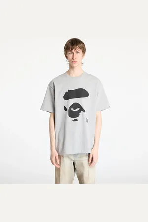 A Bathing Ape T-shirt Ape Face Tee UNISEX L