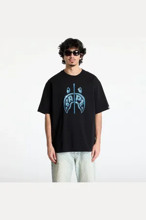 A Bathing Ape T-shirt Shark Relaxed Fit Tee UNISEX L