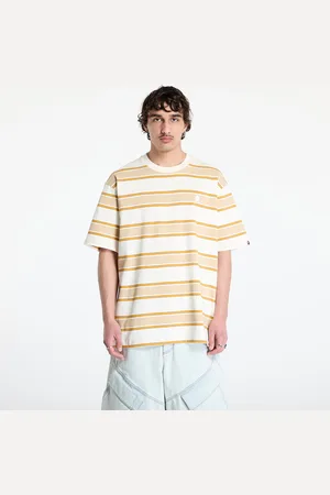 A Bathing Ape T-shirt One Point Strip Relaxed Fit Tee UNISEX L