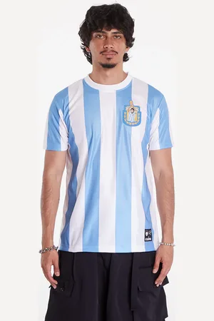 Copa Jersey x Maradona Argentina 1986 Retro Football Shirt UNISEX / L