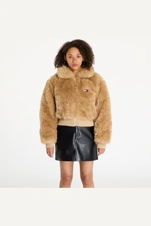 Tommy Hilfiger Kurtka Tommy Jeans Faux Shearling Jacket L