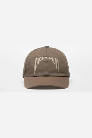 Rick Owens Czapka Embroidered Denim Baseball Cap / L