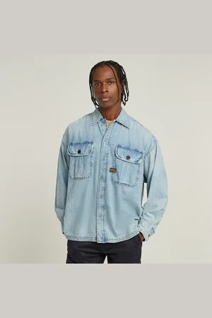 G-Star Pleated 2-Pocket Boxy Shirt