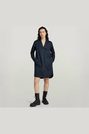 G-Star Millery V-Neck Shirt Dress