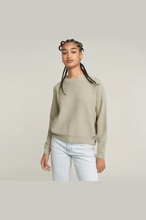 G-Star Overdyed Structure Knitted Sweater