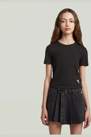 G-Star Girls T-Shirt Slim Crop