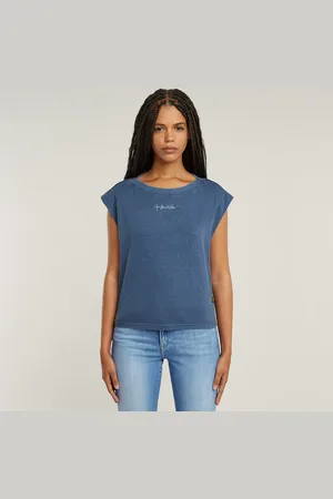 G-Star Mini G-Script Logo Overdyed Top