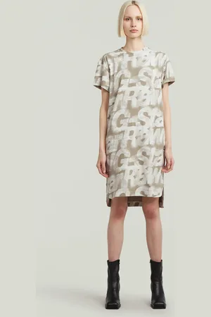 G-Star Printed Loose T-Shirt Dress