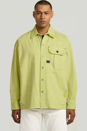 G-Star Pleated Boxy Shirt Long Sleeve