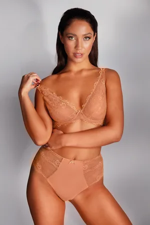 Gaia BELLA MISTERIA Biustonosz Soft-Bralette Morelowa Iluzja