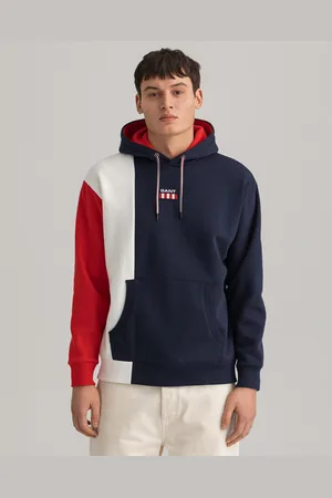 GANT Męska Bluza z Kapturem z Logo Retro