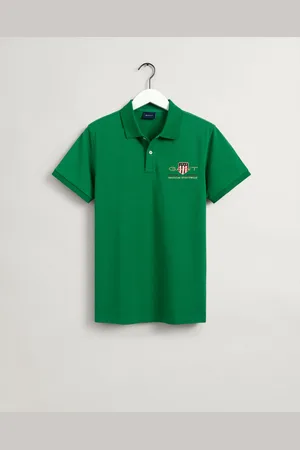 GANT Męska Koszulka Polo z Piki Archive Shield