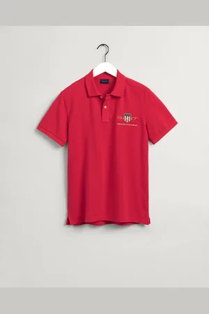 GANT Męska Koszulka Polo z Piki Archive Shield